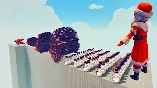 Thumbnail: 100x SNOWMAN + GIANT SANTA vs EVERY GOD - Totally Accurate Battle Simulator TABS