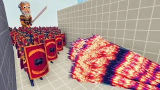 Thumbnail: 100x ROMAN ARMY + CAESAR vs EVERY GOD - Totally Accurate Battle Simulator TABS