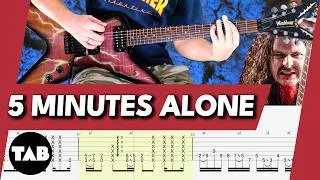 Thumbnail: 5 MINUTES ALONE Pantera Guitar TAB | Lesson | Tutorial | Cover