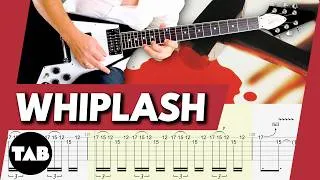 Thumbnail: WHIPLASH Metallica Guitar TAB | Lesson | Tutorial | Cover