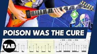 Thumbnail: POISON WAS THE CURE Megadeth Guitar TAB | Lesson | Tutorial | Cover