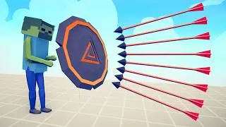 Thumbnail: MINECRAFT ZOMBIE DEFLECT SHIELD vs MULTI ARROW | TABS - Totally Accurate Battle Simulator