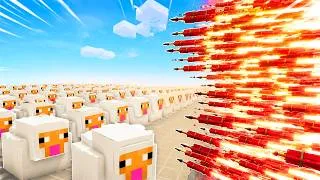 Thumbnail: 100x MINECRAFT SHEEP vs MULTI ARROW UNITS | TABS - Totally Accurate Battle Simulator