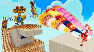 Thumbnail: 100x WUBBOX + 1x GIANT vs 3x EVERY GOD   Totally Acurate Battle Simulator TABS