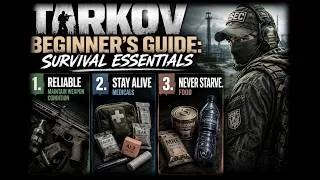 Thumbnail: Tarkov Beginner's Guide: Survival Essentials - 3 steps(NO LEVEL CAP) IN 3 MINUTES