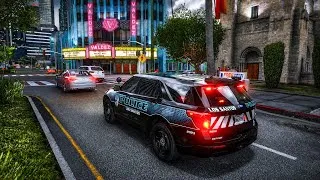 Thumbnail: Realistic Police Patrol in GTA 5 🚔 | LSPDFR 4K Ultra Graphics