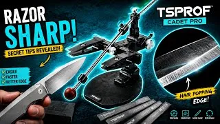 Thumbnail: I Wish I Knew These Knife Sharpening Tips Sooner | TSProf Kadet Pro Review