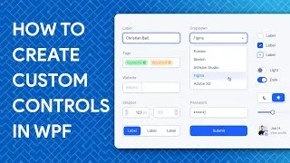 Thumbnail: How To Create Custom Controls in WPF