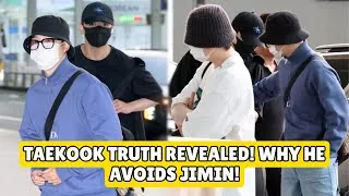 Thumbnail: Taekook’s Unbreakable Bond EXPOSED! 🐻🐰 Why Jungkook Keeps Distance from Jimin 😳💔