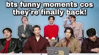 Thumbnail: bts funny moments cos they’re finally back!