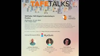 Thumbnail: TAFETalks: TAFE Digital Credentialing in Practice