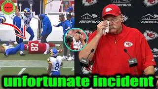 Thumbnail: Andy Reid emotionally updated Travis Kelce on his injury situation after Chiefs' loss to Rams