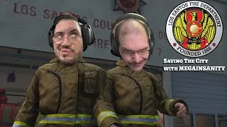 Thumbnail: LOS SANTOS! 🚒 GTA Online Firefighter Roleplay (ft. @Mega_Insanity93 )