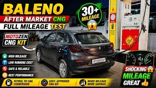 Thumbnail: Baleno After Market CNG Full Tank Mileage Test🔥|Real Mileage,Real Cost, Real Truth!#viral#automobile