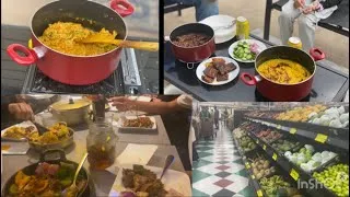 Thumbnail: বাইরে রান্না এবং খাওয়া দিয়ে পহেলা ফাল্গুন পালন করলাম। আর থাকছে বাজার করা এবং  বাইরে ডিনার ।