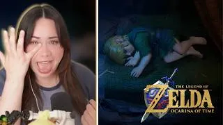 Thumbnail: *Lot's of Crying* We're Getting A Zelda Ocarina of Time Remake! | Full Trailer React