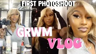 Thumbnail: VLOG: PHOTOSHOOT GRWM | FIRST PHOTOSHOOT