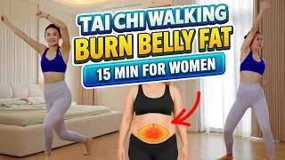 Thumbnail: 15-Min Full Body Tai Chi Walking 🔥 Burn Belly Fat, Lose Weight & Protect Your Joints | No Jumping