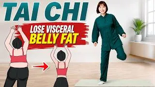 Thumbnail: 15 Min Tai Chi Exercise 🔥 Reduce Visceral Fat | Lose Weight After 45