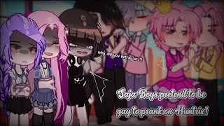 Thumbnail: Saja Boys Pretend To Be Gay To Prank On Huntrix // Kpop Demon Hunter//Gacha Club