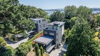 Thumbnail: Gated contemporary home with indoor pool on Evening Hill