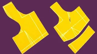 Thumbnail: 34 Size Blouse Cutting | 3 Tucks Blouse Cutting for Beginners. 