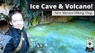 Thumbnail: Exploring a Volcano & Ice Cave in New Mexico! | Solo Female Hiking Vlog + Truck Camper Adventures