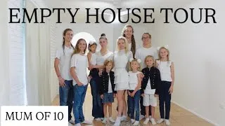 Thumbnail: EMPTY HOUSE TOUR with 10 KIDS - @TAINATHEMUMOF10 