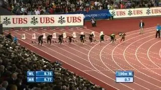 Thumbnail: Yohan BLAKE 9 82 wins men's 100m @ Diamond league Sept  8, 2011   zurich   YouTube