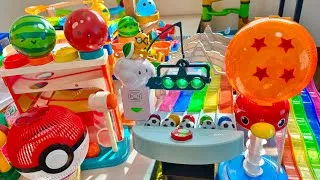 Thumbnail: Marble Run Race 🟢✨ A showdown at the summit on the rainbow course! An exhilarating marble race.