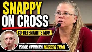 Thumbnail: Co-Defendant’s Mom Gets SNAPPY with DEFENSE| Isaac Apodaca Murder Trial