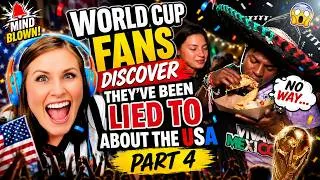 Thumbnail: WORLD CUP FANS DISCOVER THEY'VE BEEN LIED TO ABOUT THE USA PART 4 #reactions