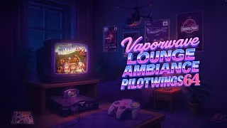 Thumbnail: Vaporwave Lounge Ambience for Relaxation | Pilotwings 64 OST ✈️☁️
