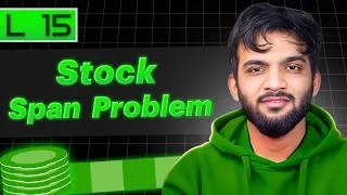 Thumbnail: L15. Stock Span Problem | Stack and Queue Playlist