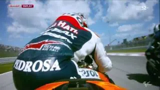Thumbnail: Dani Pedrosa crash. Round 13 San Marino