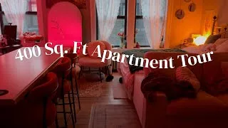 Thumbnail: 400 Sq ft studio Apartment Tour | Tiny living isn’t so bad