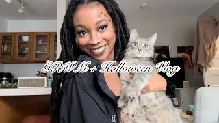 Thumbnail: This video’s a treat 🍬, no tricks… | GRWM + Halloween Vlog 