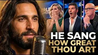Thumbnail: They Thought He Was Jesus… Then He Sang "How Great Thou Art" The Whole Room Started Crying AGT 2026