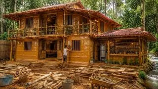 Thumbnail: He spent a year building that dream villa in the forest—no one believed it.| by @chuctonbinh