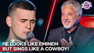 Thumbnail: Manchester Kid Delivers PURE Country On The Voice UK! | The Voice