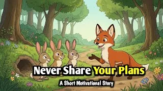 Thumbnail: Never Share Your Plans Until They Become Reality | A Powerful Story | Tales By Eman