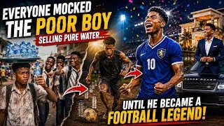 Thumbnail: Everyone Mocked the Poor Boy Selling Pure Water... Until He Became a Football Legend! 😭⚽ 