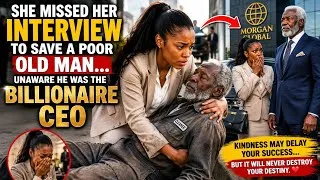 Thumbnail: 🎬 She Missed Her Interview To Save A Poor Old Man... Unaware He Was The Billionaire CEO
