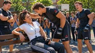 Thumbnail: Arrogant MMA Students Challenged The New PE Teacher—Unaware She Was A SEAL Legend!