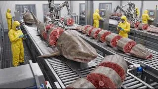 Thumbnail: How Millions of Sharks Become Face Cream and Luxury Leather | Full Factory Process