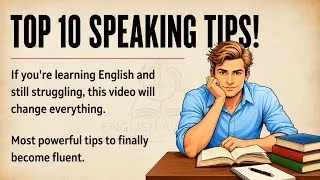 Thumbnail: 📖 10 Habits of Fluent English Speakers 😳 | Speak English Naturally & Confidently | Graded Reader ✅