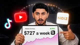Thumbnail: The Laziest Way to Make Money Online in 2026 | AI Movie Recap Method (Noiz AI)
