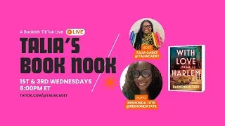 Thumbnail: Author RESHONDA TATE talks WITH LOVE FROM HARLEM: A NOVEL OF HAZEL SCOTT | TALIA'S BOOK NOOK