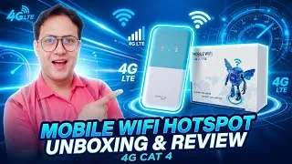 Thumbnail: 4G LTE Mifi Portable Router Unboxing | Mobile WiFi Cat4 Review