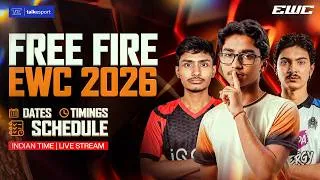 Thumbnail: Free Fire World Cup 2026 Full Schedule: India Teams, Timings & Groups
